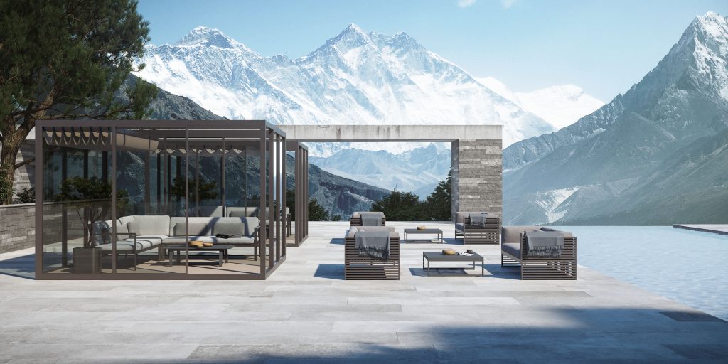 pergola a velum toiture en toile rétractable