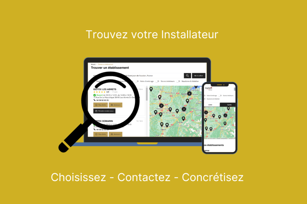Trouvez un installateur grâce au réseau Serge Ferrari Premium Partner